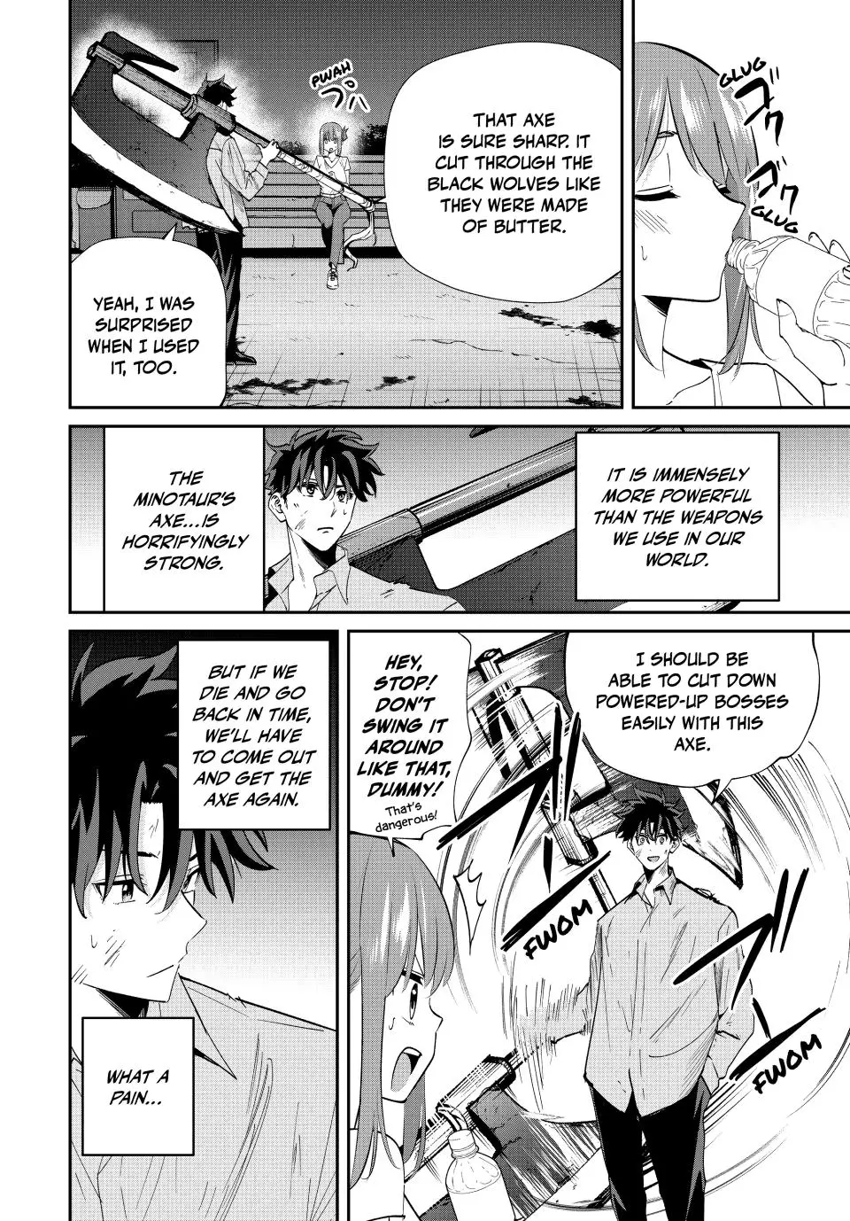 Only I Know the World Is Ending and Getting Killed by Rampaging Beasts Only Makes Me Stronger [Official] - Chapter 20 - Page 4