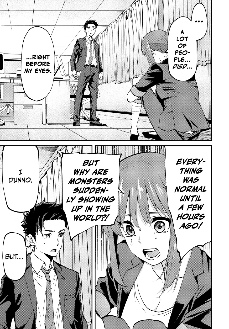 Only I Know the World Is Ending and Getting Killed by Rampaging Beasts Only Makes Me Stronger [Official] - Chapter 3 - Page 5