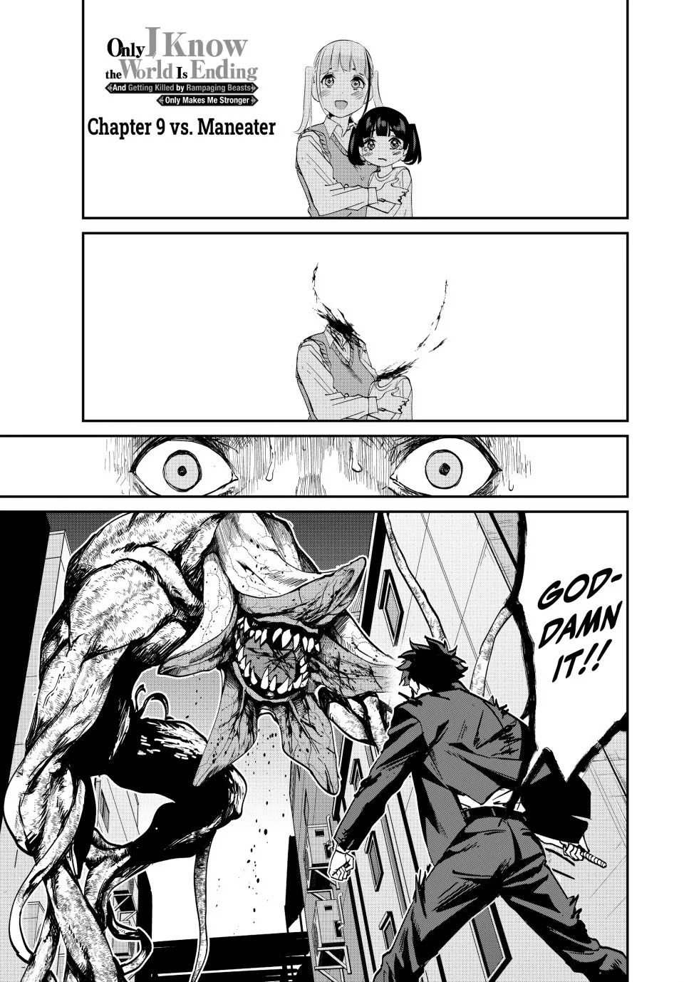 Only I Know the World Is Ending and Getting Killed by Rampaging Beasts Only Makes Me Stronger [Official] - Chapter 9 - Page 1