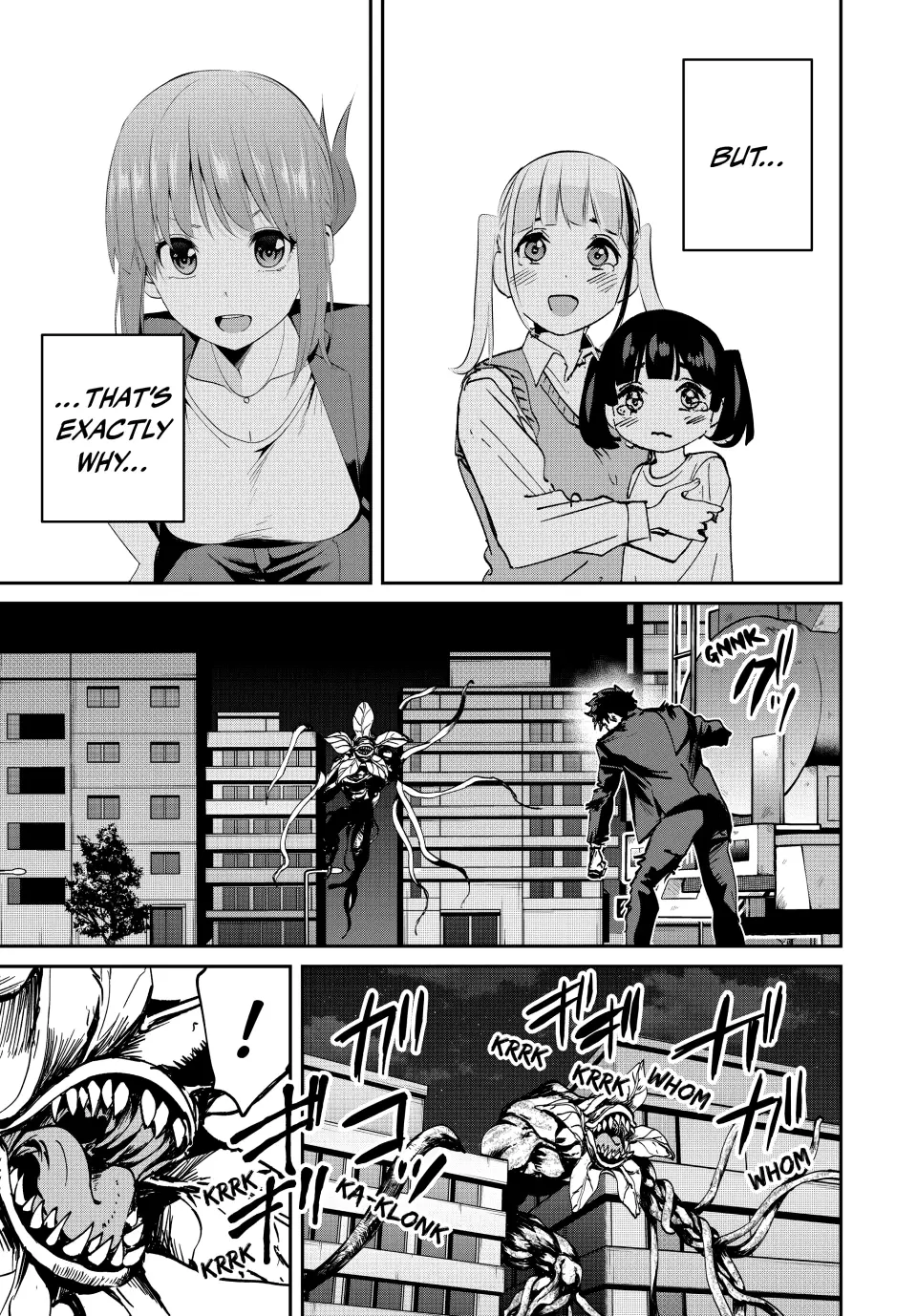 Only I Know the World Is Ending and Getting Killed by Rampaging Beasts Only Makes Me Stronger [Official] - Chapter 9 - Page 11