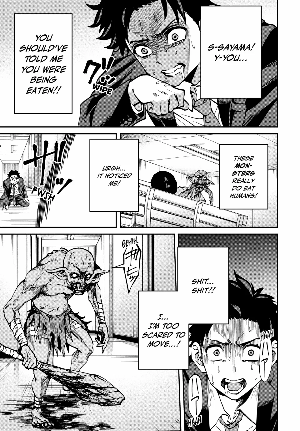 Only I Know the World Is Ending and Getting Killed by Rampaging Beasts Only Makes Me Stronger - Chapter 1 - Page 42