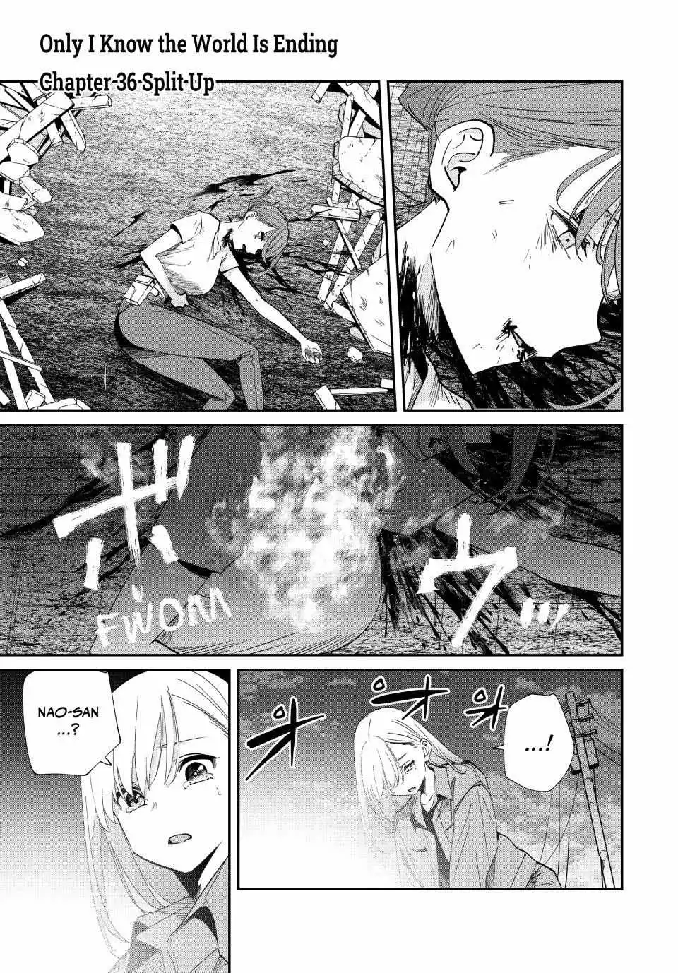Only I Know the World Is Ending and Getting Killed by Rampaging Beasts Only Makes Me Stronger - Chapter 36 - Page 1