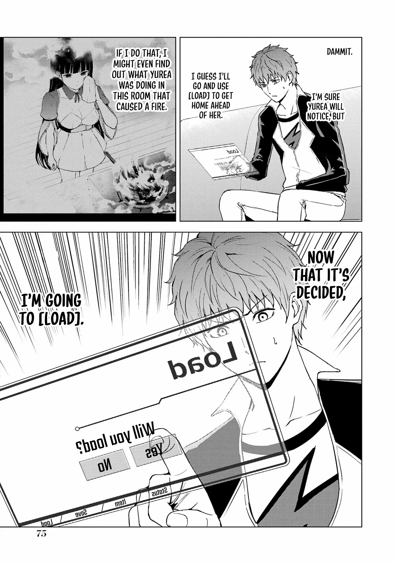 Ore no Genjitsu wa Ren'ai Game?? ka to Omottara Inochigake no Game datta - Chapter 74 - Page 25