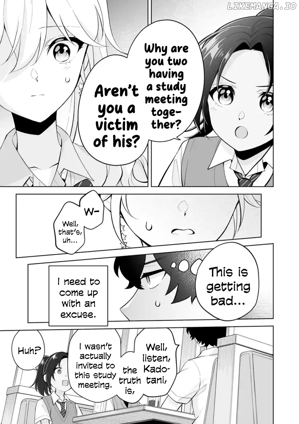 Please Leave Me Alone (For Some Reason, She Wants to Change a Lone Wolf’s Helpless High School Life.) - Chapter 27 - Page 23