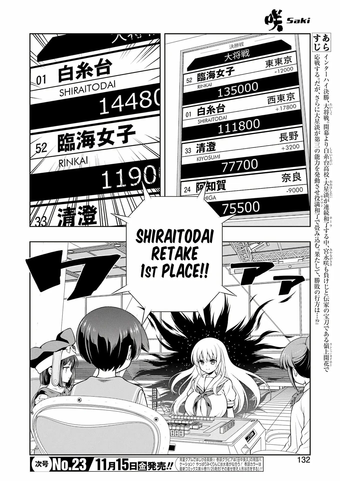 Saki - Chapter 280 - Page 3
