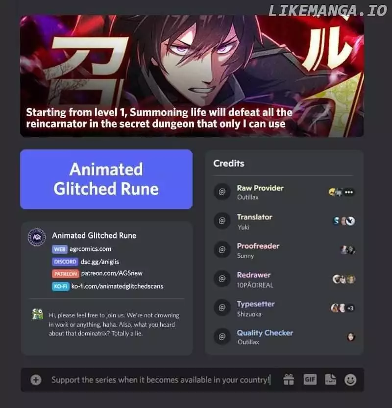 Starting from Level 1: I’ll Defeat All Reincarnated Monsters in My Secret Dungeon - Chapter 5 - Page 1