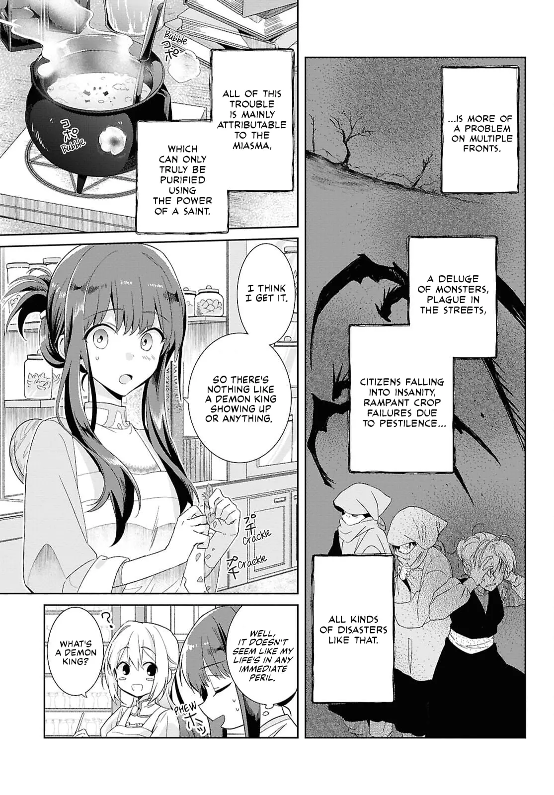 The Helpless Saint and the Powerless Princess: The Tale of How a Saint with No Magic Was Summoned to Save Another World - Chapter 3 - Page 3