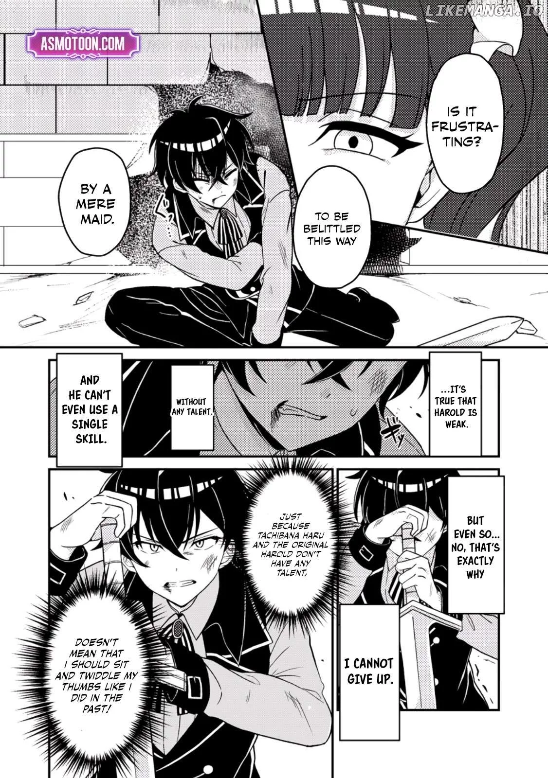 The Incompetent Villainous Prince Wants to Survive ~I was Reincarnated Into a Romance RPG as a Mob Villain, But I will Ignore the Original Work and Aim to Become the Strongest~ - Chapter 2 - Page 13