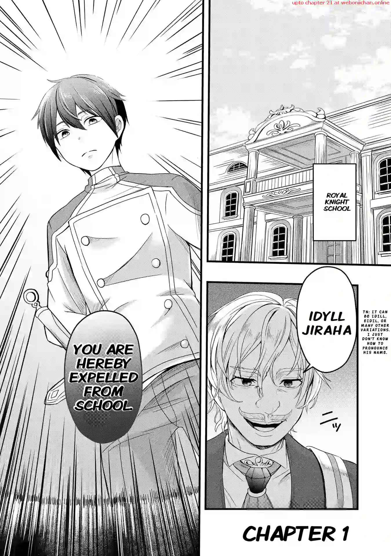 THE KNIGHT, DISOWNED AFTER DROPPING OUT, MASTERS THE TRANSCENDENT SKILL “BOND SUMMONING TECHNIQUE” AND BECOMES THE STRONGEST - Chapter 1 - Page 2