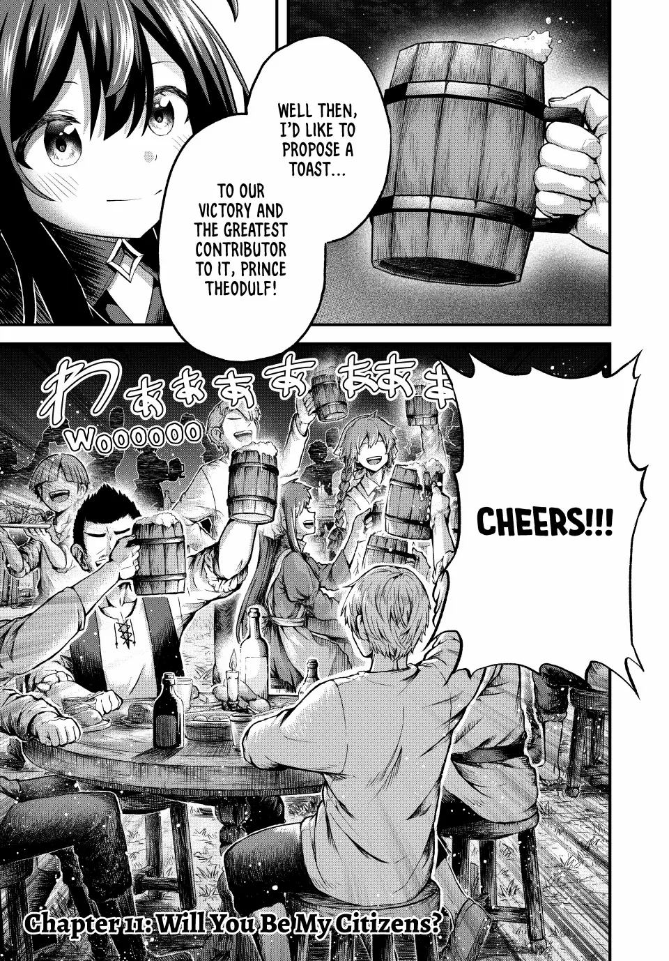 The Reincarnated Useless Prince Exiled to the Land of Death, Creates the Strongest Village by Expanding his Territory at Lightning Speed with the Skill “Auto Craft” – Starting a Leisurely Life of Territory Development with the Strongest Craft Skill - Chapter 11 - Page 1