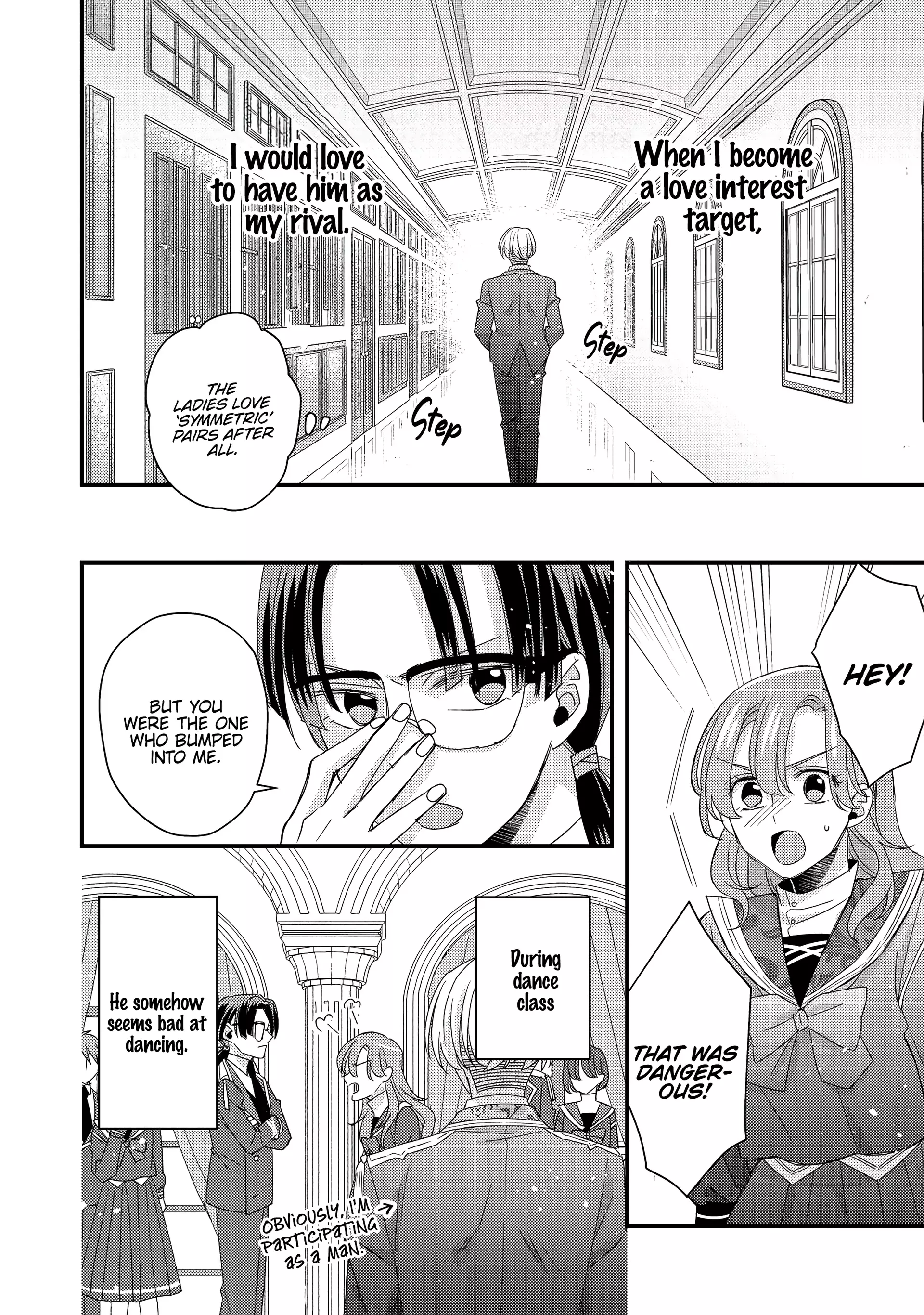 The villainess who is no better than an extra cross-dresses to be a love interest - Chapter 5 - Page 25