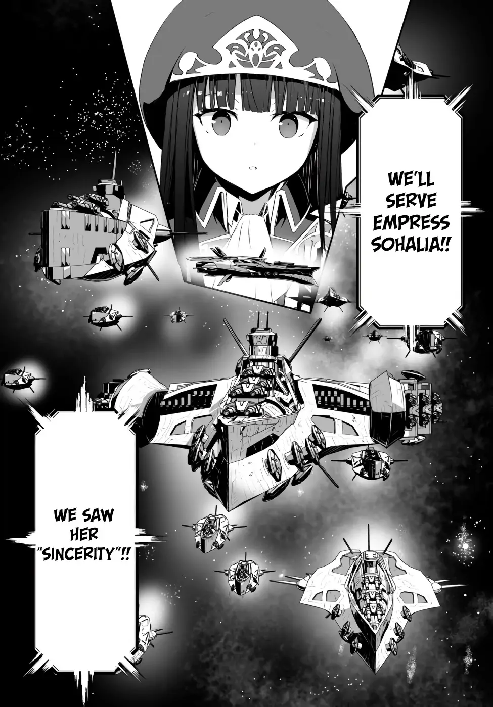 Unparalleled Path ~ Reincarnated as the AI for a space battleship  [Silent_Shadow05] - Chapter 6 - Page 28