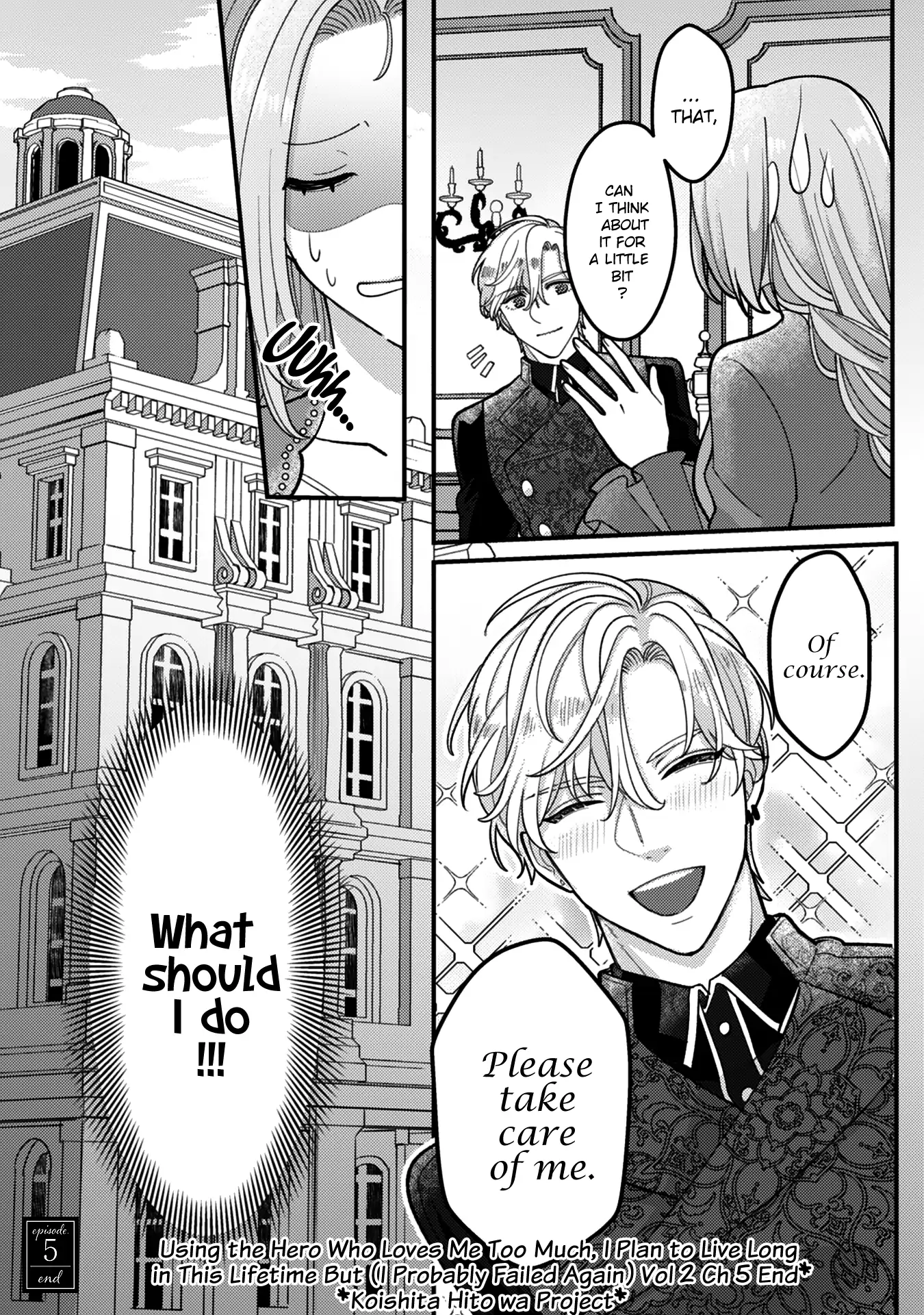 Using the Hero Who Loves Me Too Much, I Plan to Live Long in This Lifetime But (I Probably Failed Again) - Chapter 5 - Page 42