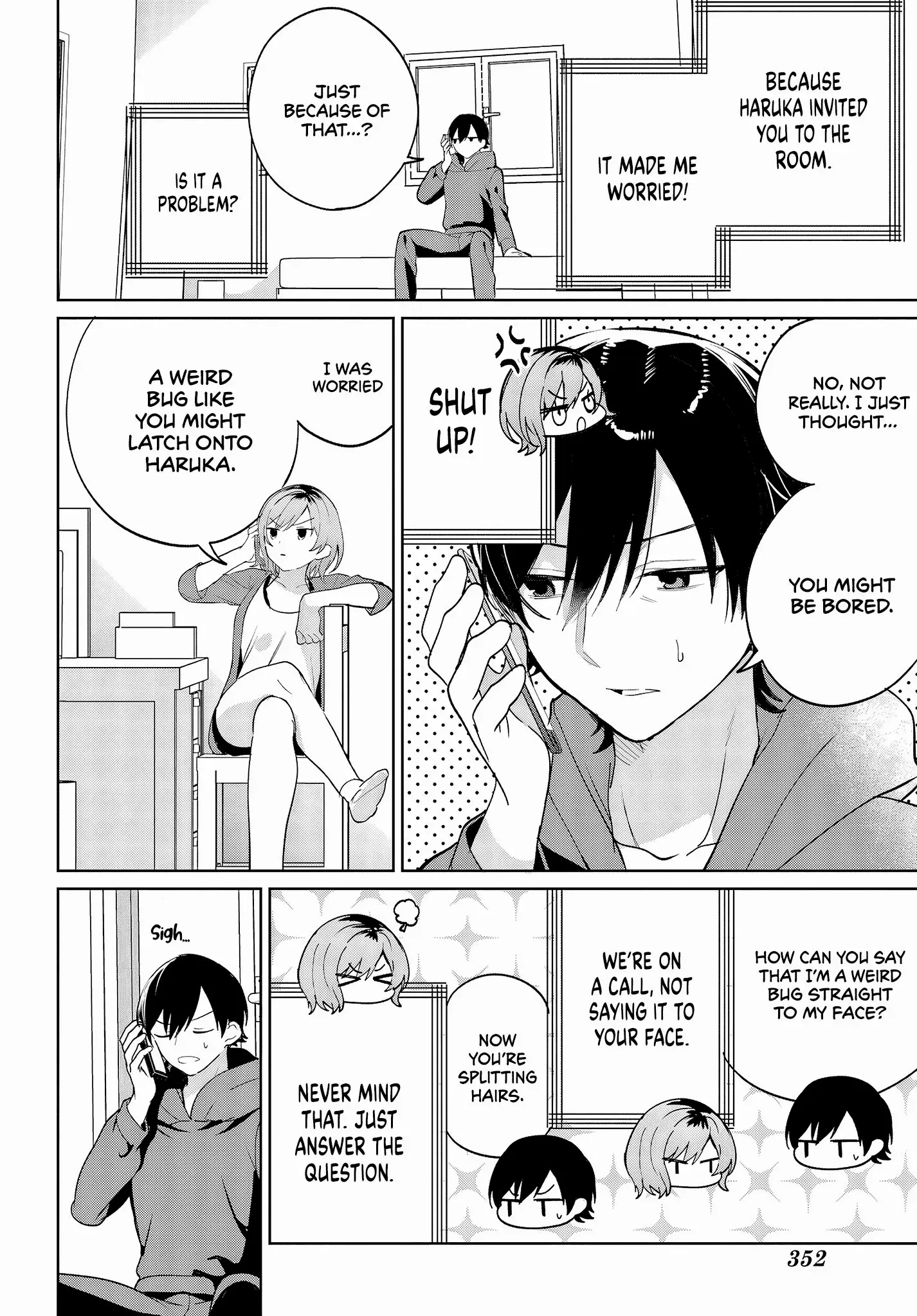 When I got to remote class, I had to move in with the most beautiful girl in my class - Chapter 6 - Page 21