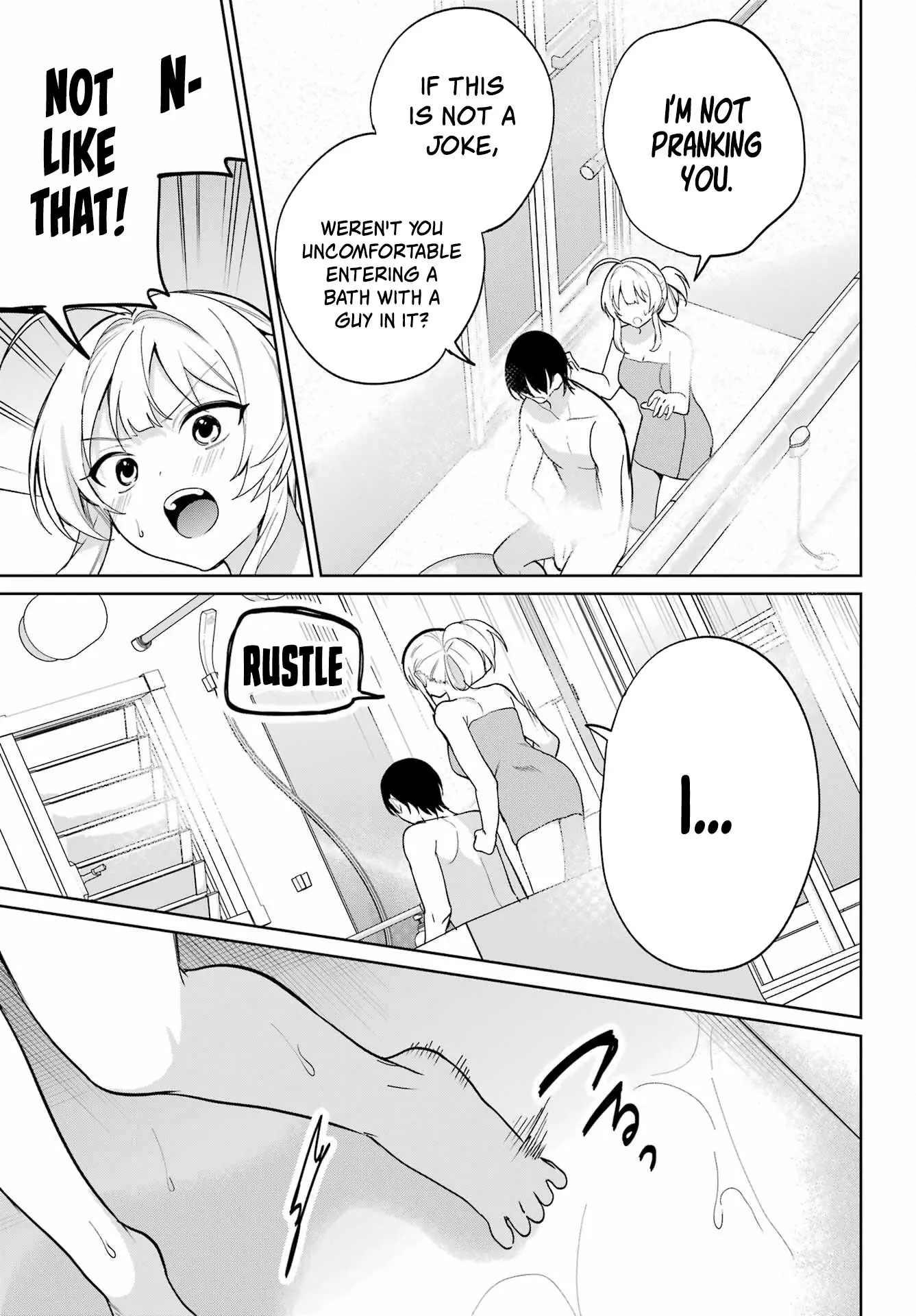 When I got to remote class, I had to move in with the most beautiful girl in my class - Chapter 8 - Page 25
